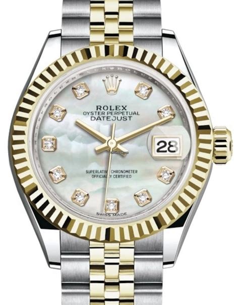 prezzo rolex lady datejust 28|rolex datejust 28mm two tone.